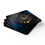 Thumbnail: Zodiac Sign Scorpio, Corkwood Coaster Set of 4, Black, Blue and Gold Design