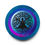 Thumbnail: Round Acrylic Wall Clock, Tree of Life, Pink, Blue, Purple and Black
