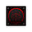 Thumbnail: Zodiac Sign Sagittarius, Acrylic Wall Art Panel, Red and Black Design Wall Decor