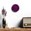 Thumbnail: Round Acrylic Wall Clock, Zodiac Sign Aquarius, Wall Decor