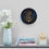 Thumbnail: Round Acrylic Wall Clock, Zodiac Sign Virgo, Moon Phase