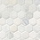 Thumbnail: Hampton Tumbled Hex Marble 2 x 2in