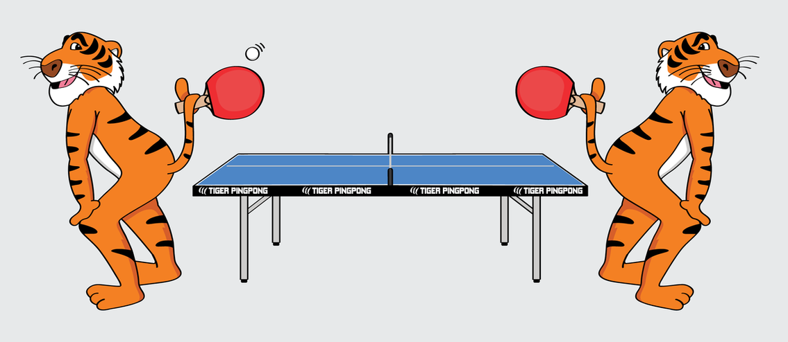 merch design, merchandise, t-shirt design, fashion design, Israeli, Illustrator, editorial illustrator, graphic designer, Gaby Katten, Braceface Design, table tennis, branding, ping pong, uniform design, staff t-shirt, pingpong