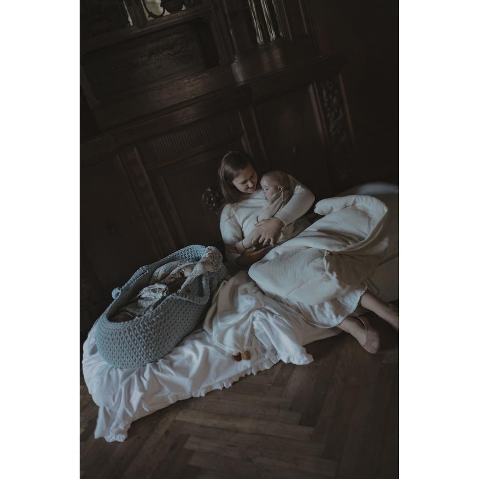 Thumbnail: Moses Basket - Blue Misty
