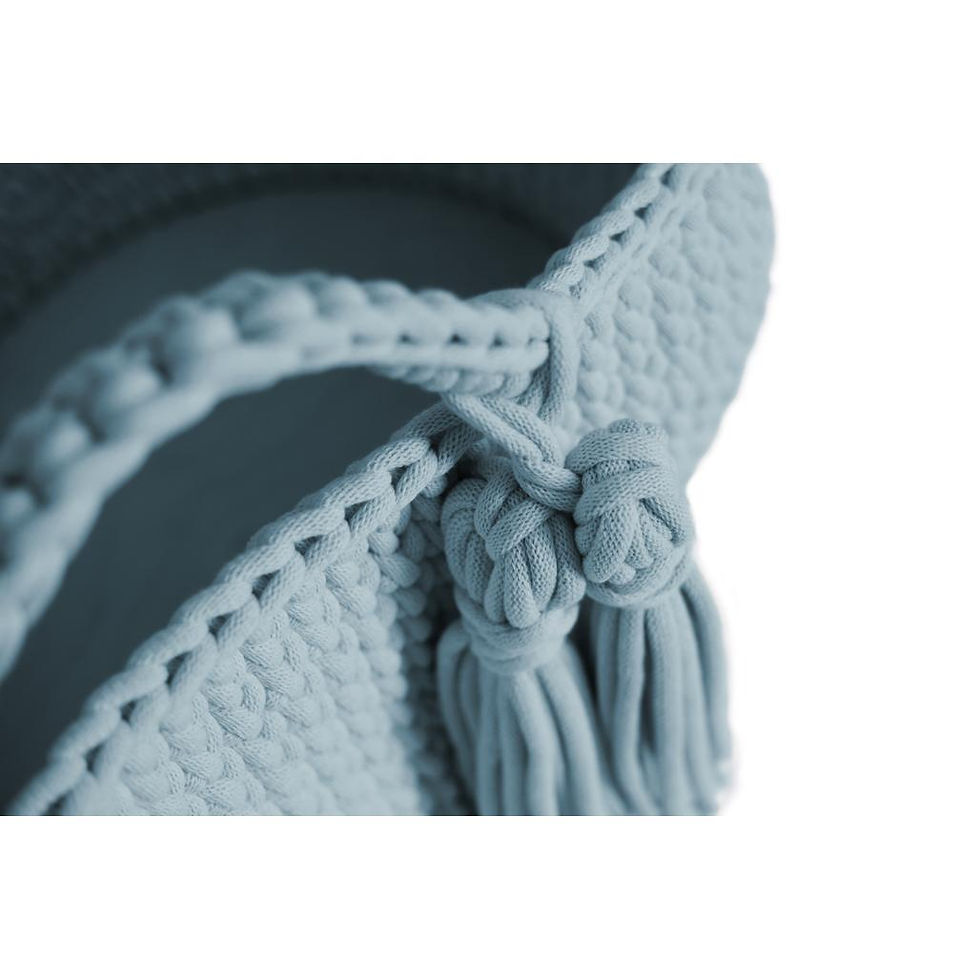 Thumbnail: Moses Basket - Blue Misty