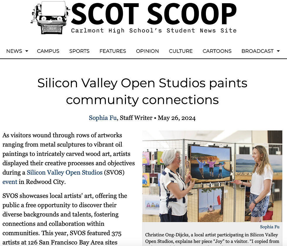 A screen grab of the Scot Scoop website with an article 