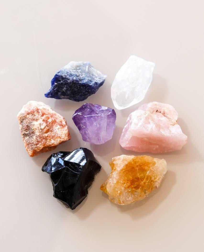 Miniatura: Kit Cristais Brutos 7 Chakras