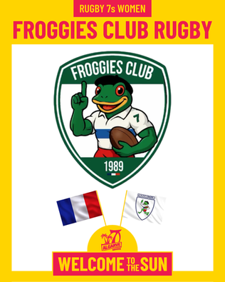 🐸 Welcome to the sun, Froggies Club Rugby! ☀️🏉