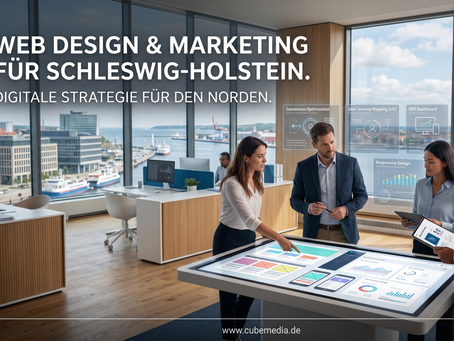 Webdesign & Marketing Schleswig Holstein mit responsivem Webdesign, Nutzerführung, mobiler Optimierung, Conversion-Optimierung und digitaler Strategie für Unternehmen