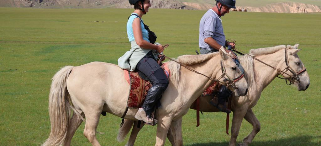 Horse Riders in Mongolia