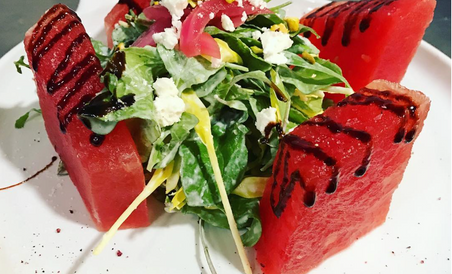 Compressed Watermelon and Feta App