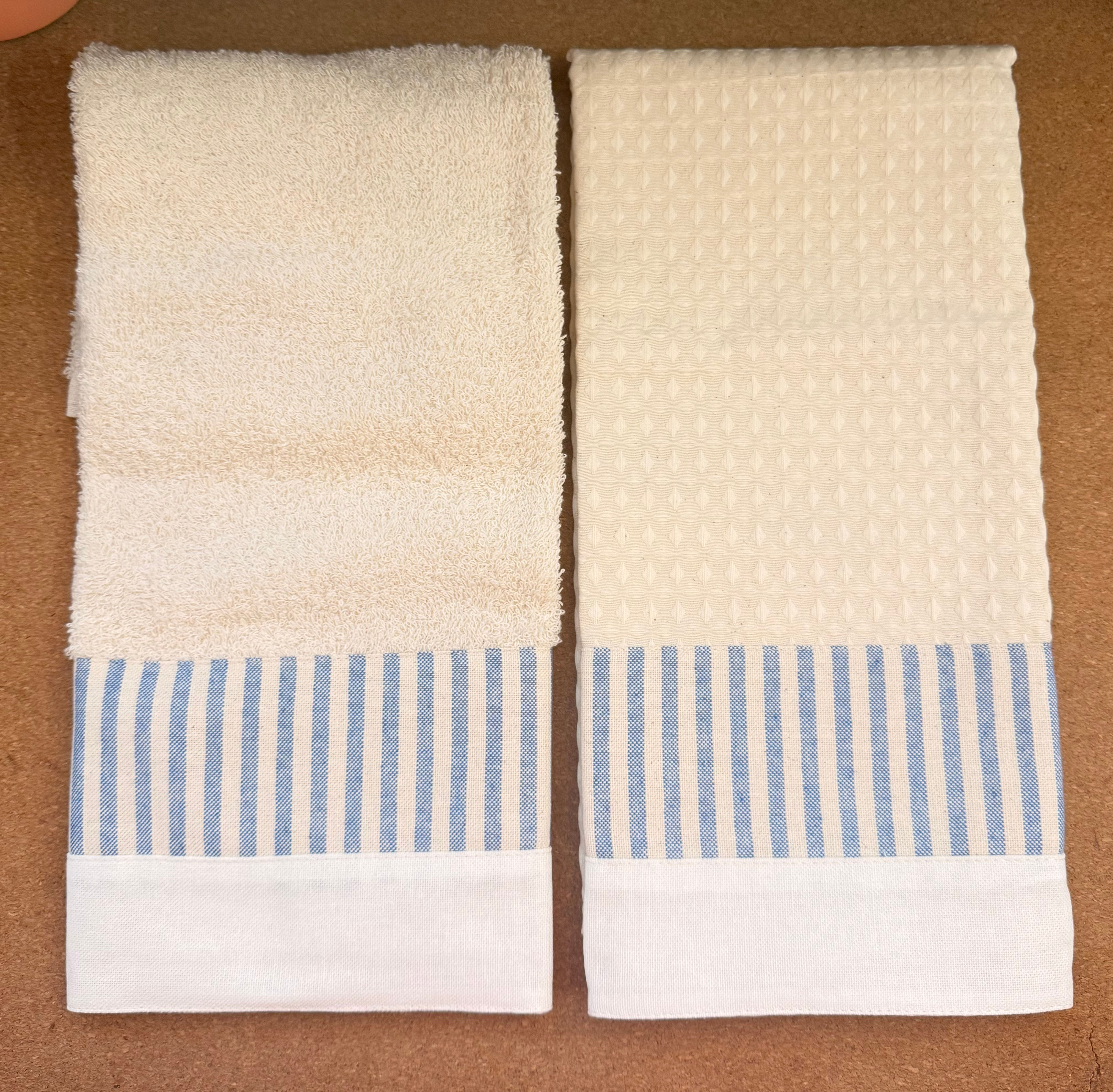 pano turco mãos, riscas