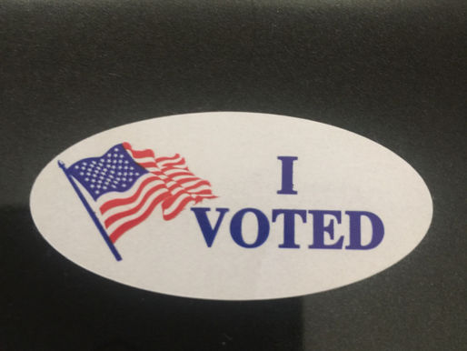 I voted today
