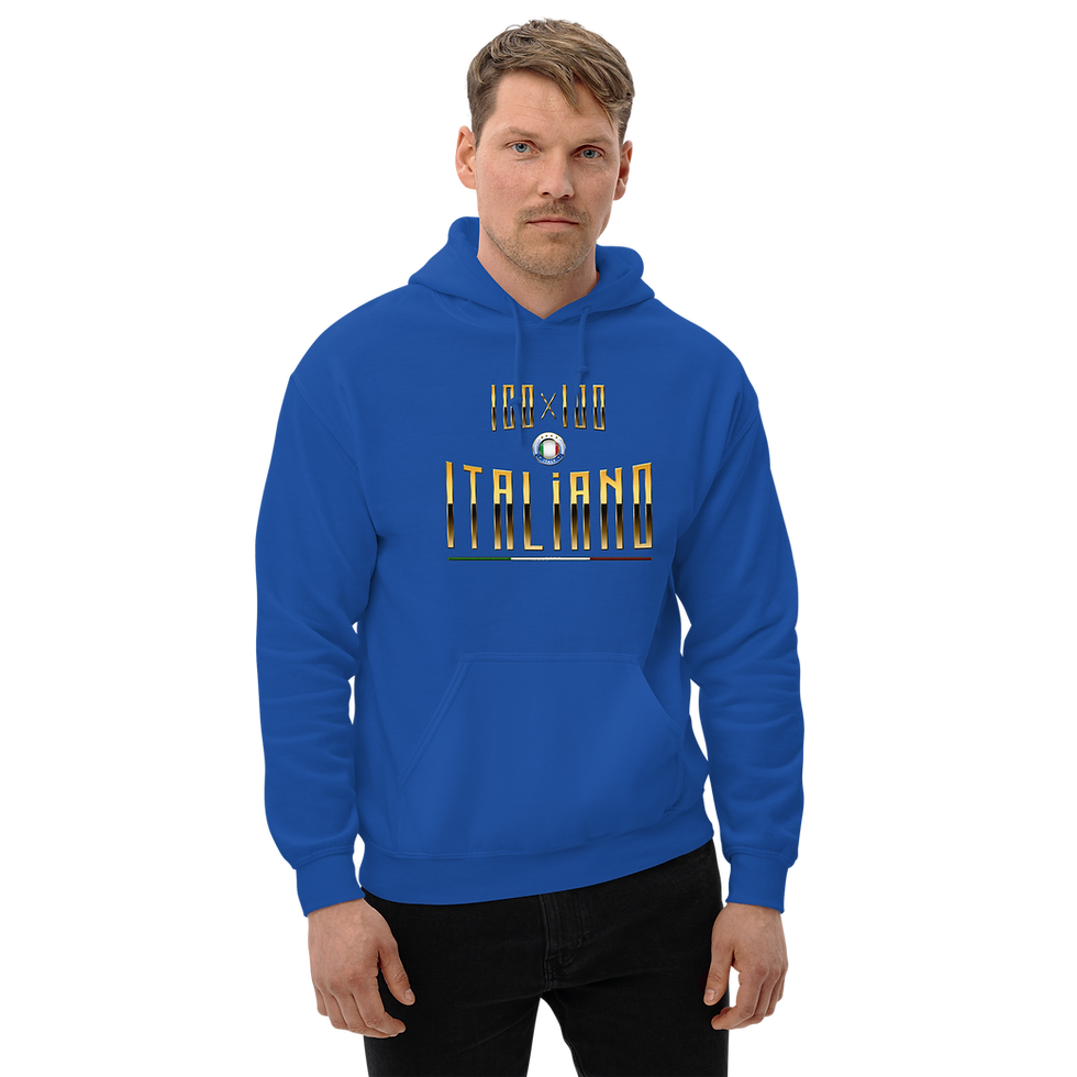 Miniaturbild: Hoodie SalentinoDoc "100x100 Italiano"Oro