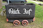Glück Auf was the traditional saying before the miners with down the shaft, hoping for the best that all of them would come back up again