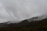 Clouds cross the hills