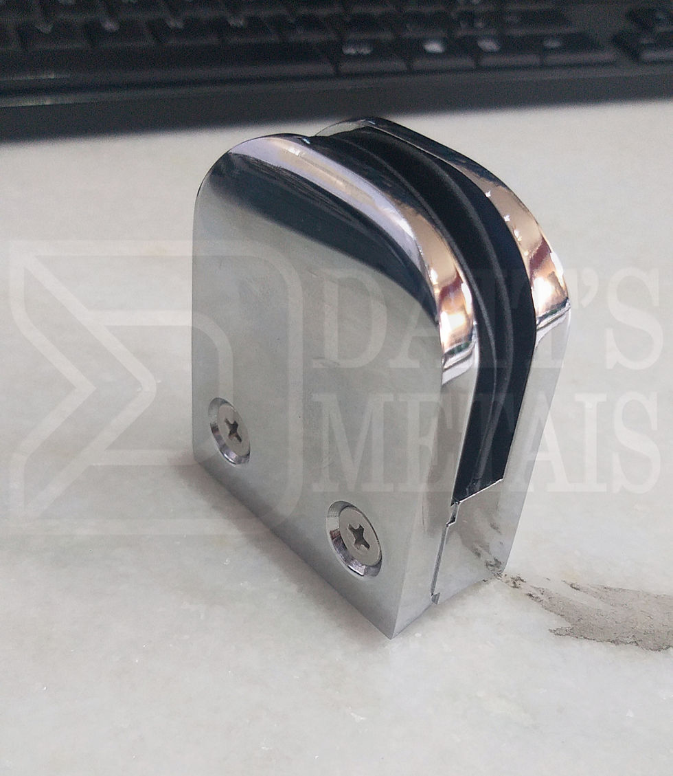 Miniatura: Presilha Para Vidro 8/10mm - Alumínio