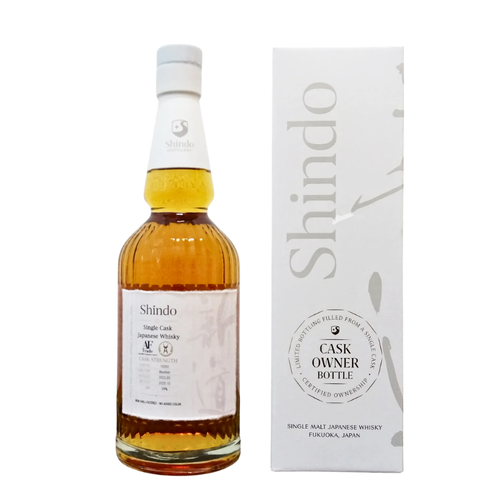 SHINDO SINGLE CASK JAPANESE WHISKY #10332 BOURBON CASK EXCLUSIVELY