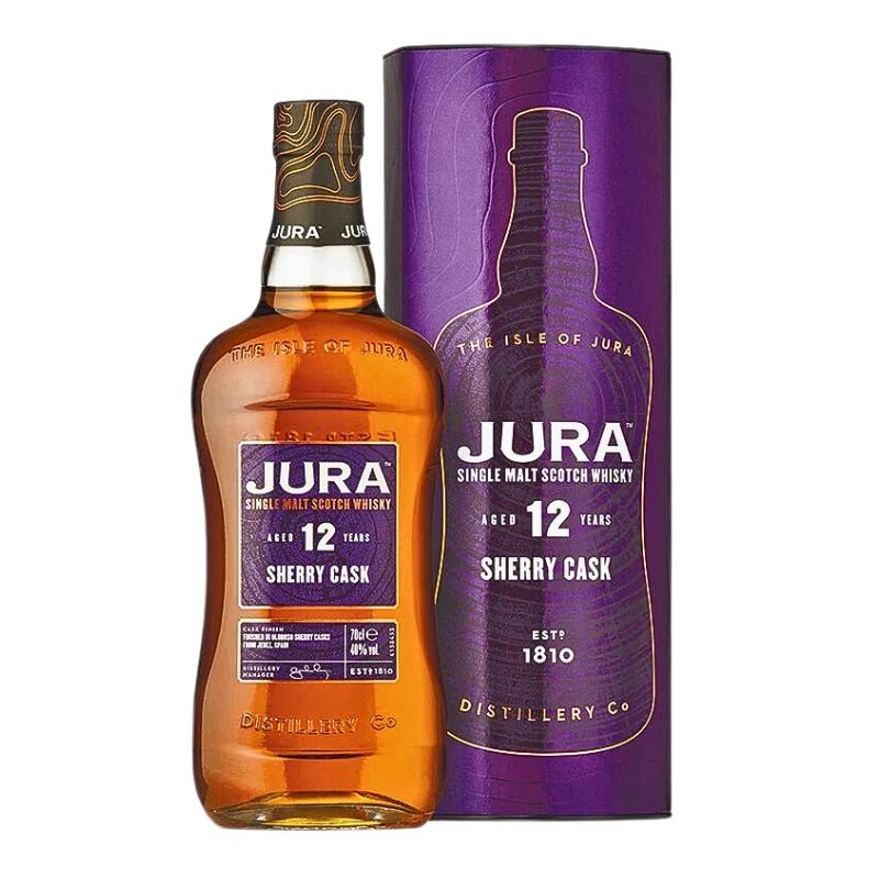 Jura 12 Years Sherry Cask Single Malt Whisky 700ML