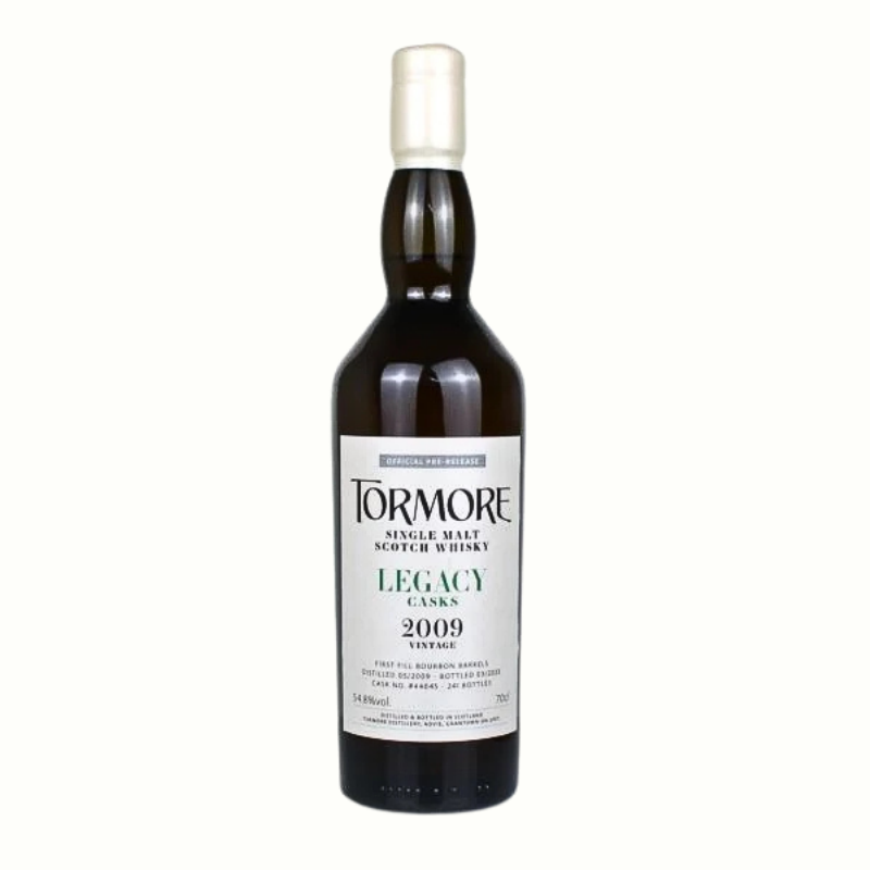 Tormore 15 year old 1st Fill Bourbon Barrel #44045 'Legacy Casks' 54.8% 700ML