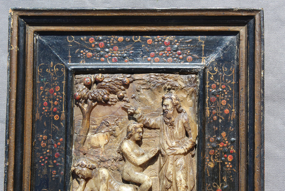 Miniature : PLAQUE EN ALBÂTRE attribué à Isaac van Tissenaken circa 1600
