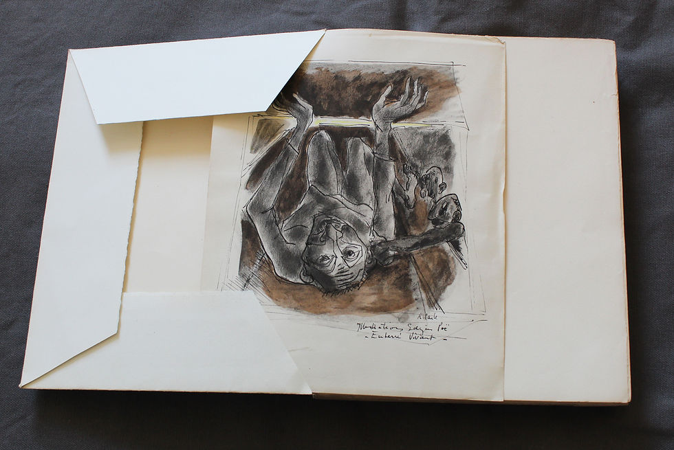 Thumbnail: Livre A Poë Roger Carle‎ ‎Le Sphinx et autres contes Bizarres edition artiste