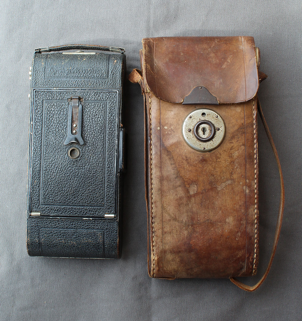Thumbnail: Vintage VOIGTLÄNDER VOIGTAR 6,3/13,5 CM appareil photo