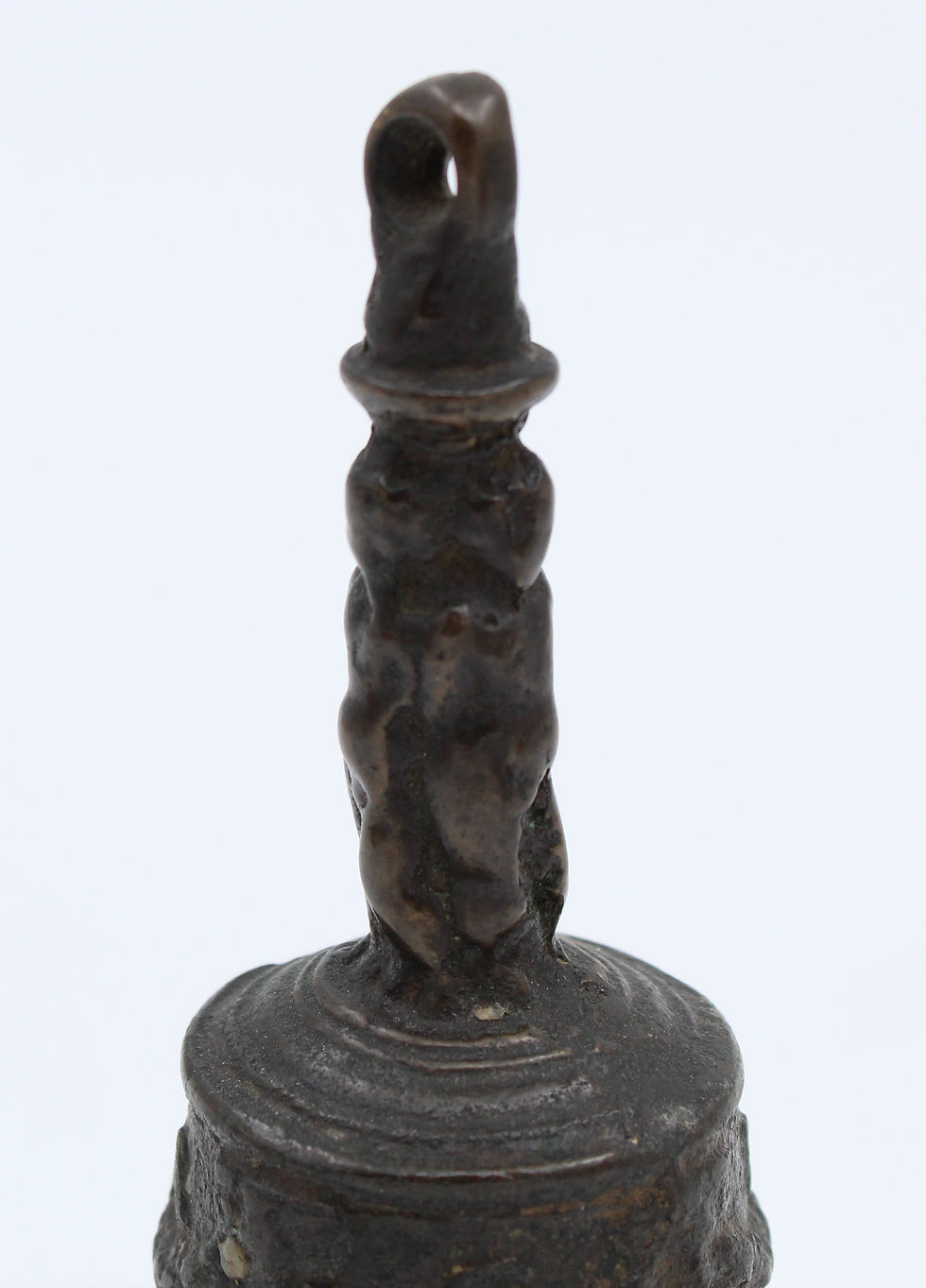 Thumbnail: CLOCHE DE TABLE 16/17 EME EN BRONZE FLANDRES MALINES