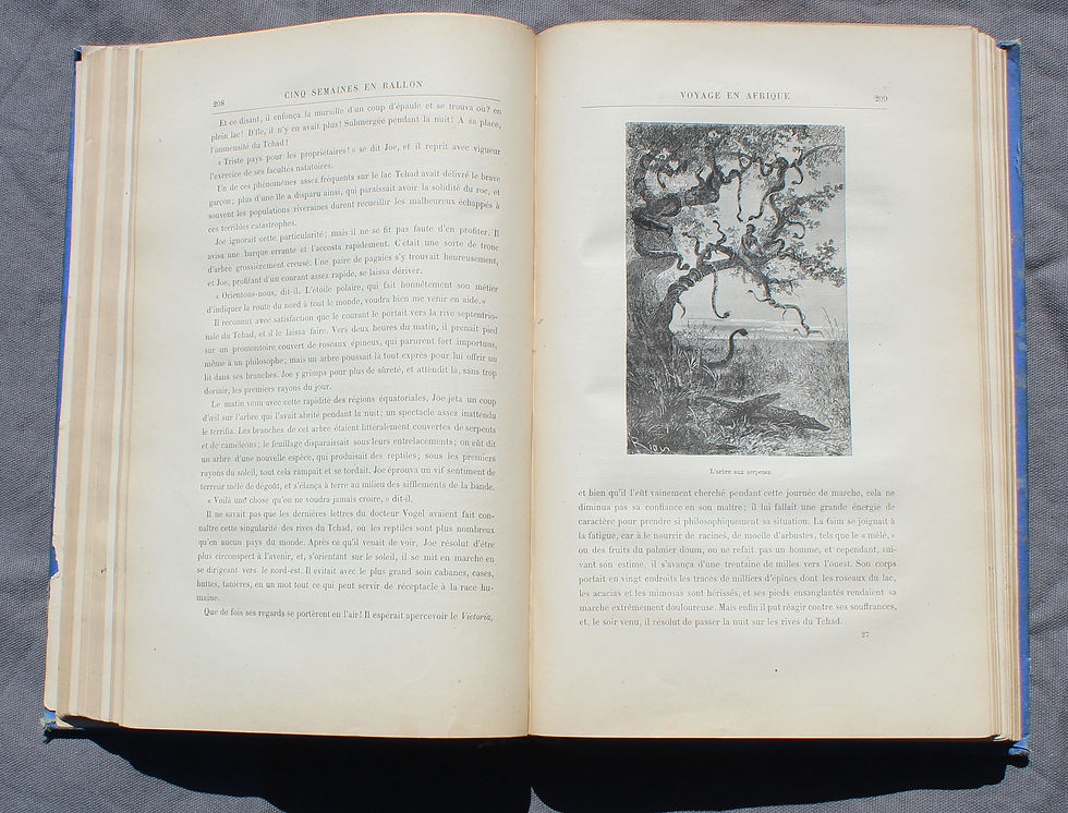 Miniature : Cinq semaines en ballon – Voyage au centre de la terre Jules Verne HETZEL
