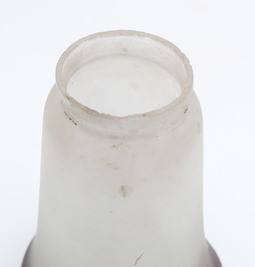 Thumbnail: TULIPE EN pâte de verre NOVERDY FRANCE ART DECO