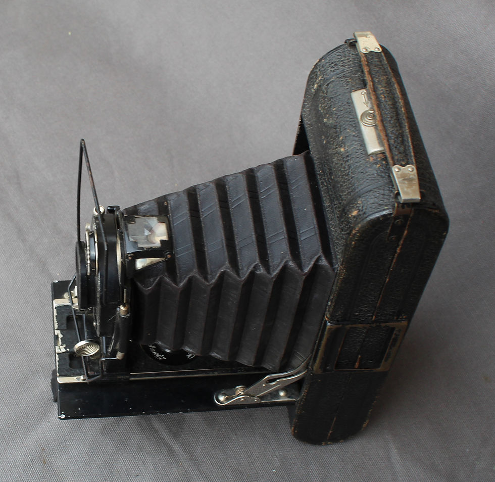 Thumbnail: Vintage VOIGTLÄNDER VOIGTAR 6,3/13,5 CM appareil photo