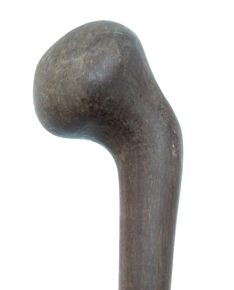 Massue Zulu "Knobkierrie" en bois Afrique du Sud 51 cm