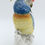 Miniature : Karl Ens GRAND OISEAU en porcelaine émaillé SAXE PERROQUET CACATOES H = 34 CM
