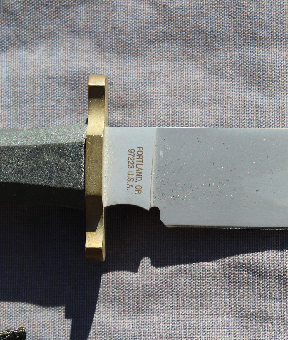 Miniature : Gerber Legendary  Coffin Handle Bowie Rubber Grip  usa knife Couteau