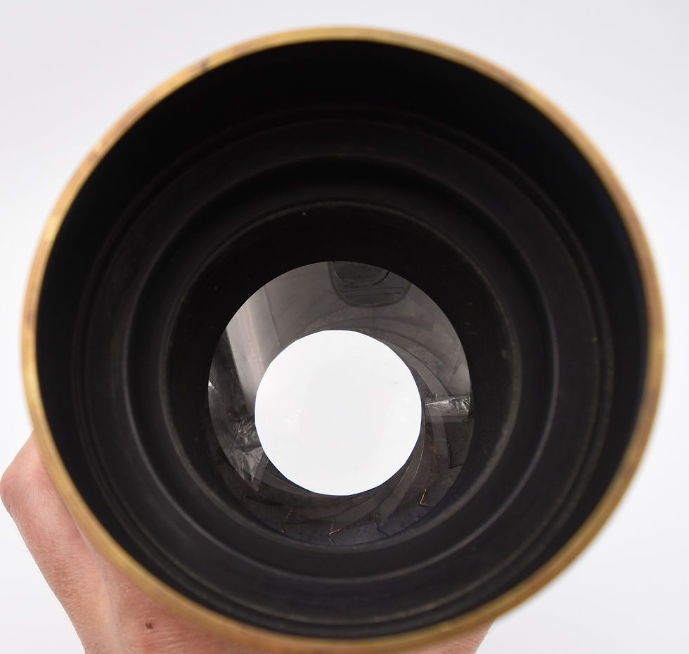 Thumbnail: RARE OBJECTIF VINTAGE DARLOT 300 MM Anachromatique D ATELIER C. Puyo