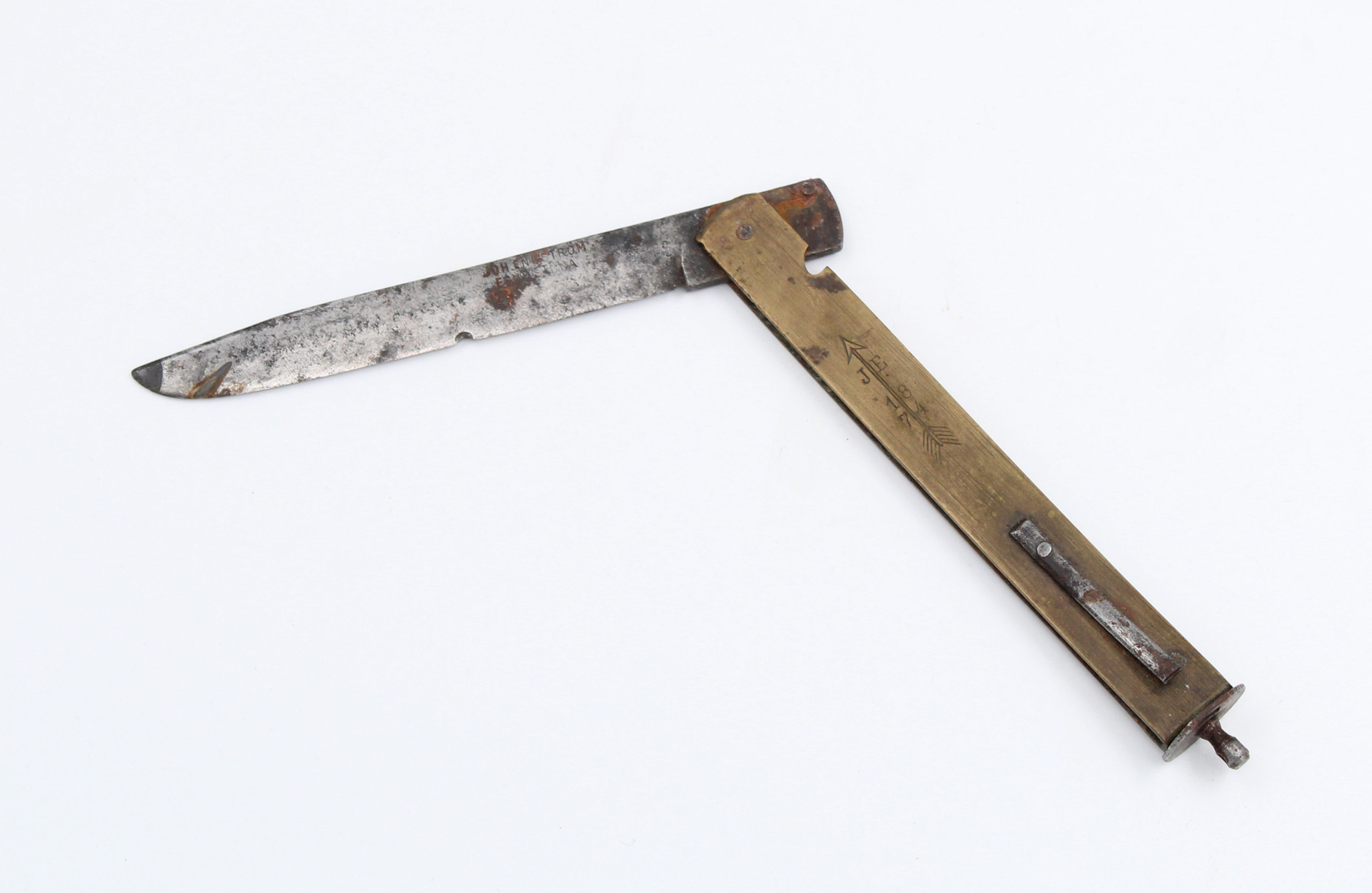 Couteau de poche pliant JOHN ENGSTRÖM ESKILSTUNA SUEDE 19 ème