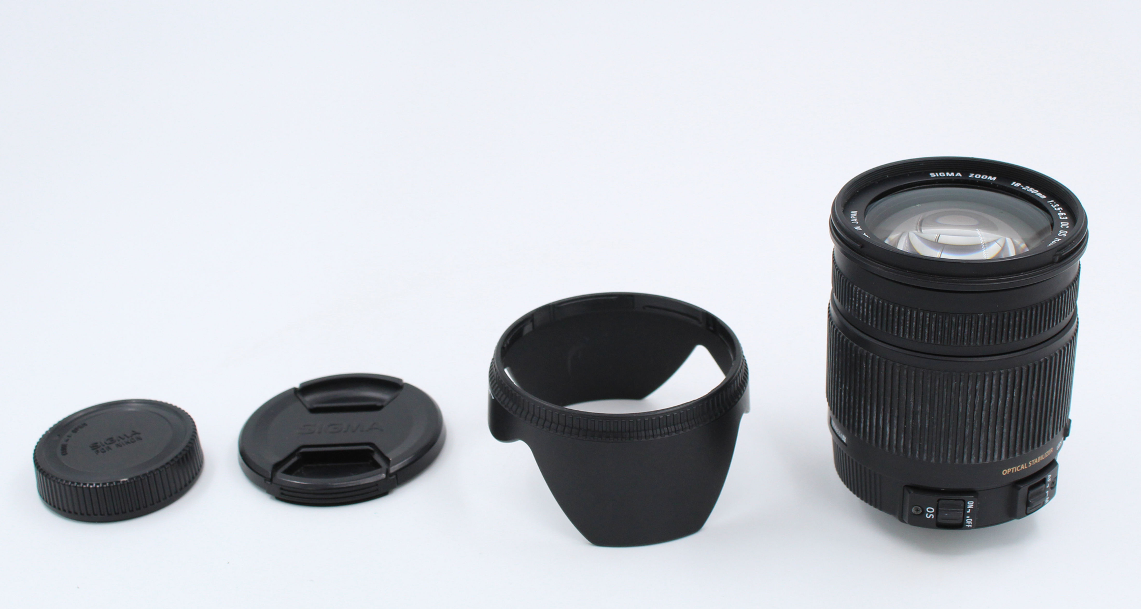 Objectif Zoom Sigma Zoom 18-250 Mm Dc Os Hsm 3.5-6.3 Nikon