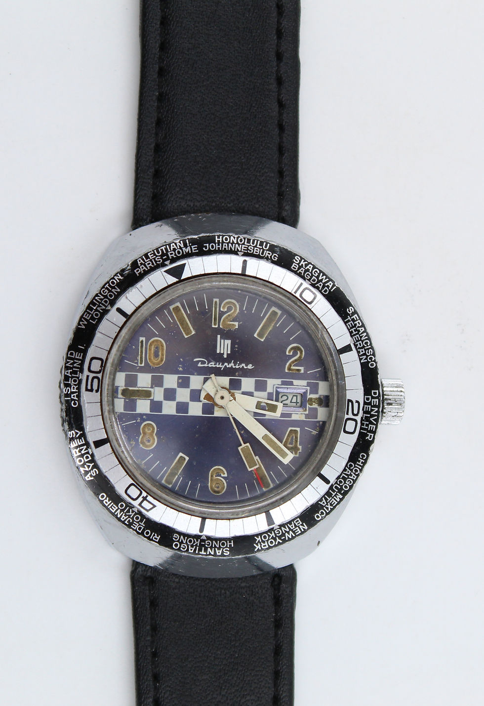 Miniature : MONTRE LIP dauphine world racing - cadran bleu