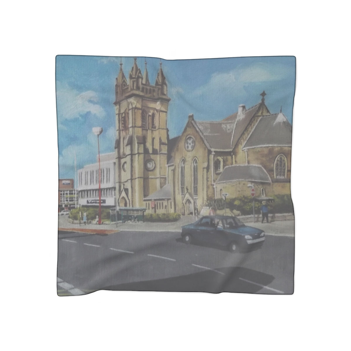 CAG Online Scarf - St. John's Parish Church by Maria Bertolone