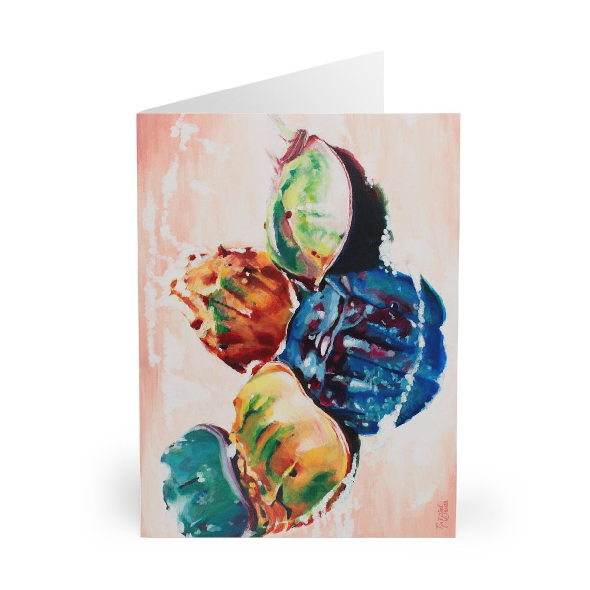 CAG Online Greeting Cards - Sunbathers by Natalie Burke