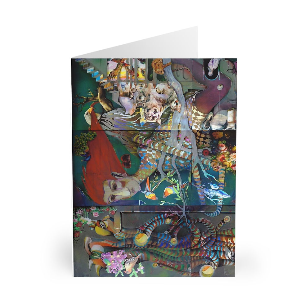 CAG Online Greeting Cards - God is Passing By by Allahyar Najafi