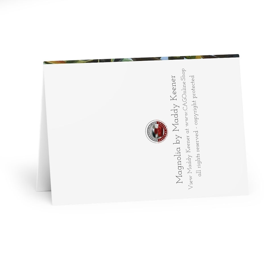 Thumbnail: CAG Online Greeting Cards - Magnolia by Maddy Keener