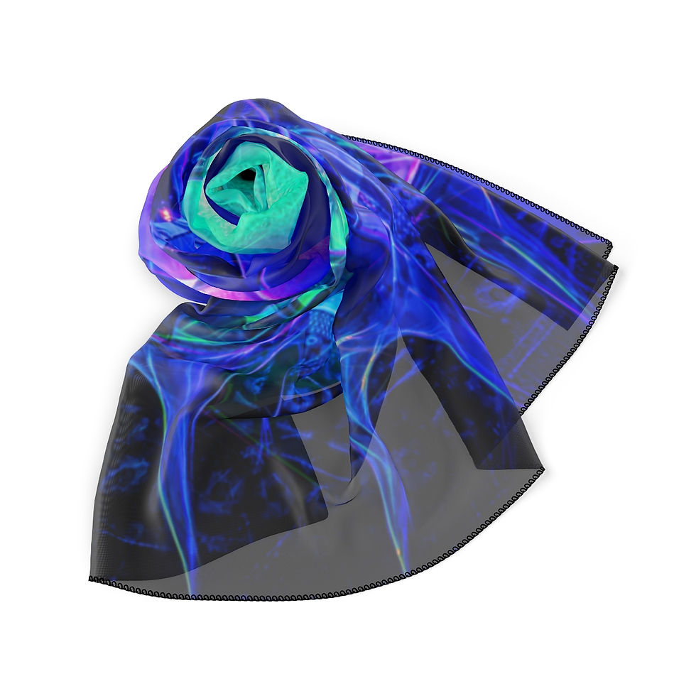 Thumbnail: CAG Online Scarf - City Dining by Bette Ann Levine