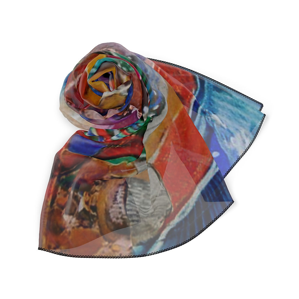 Thumbnail: CAG Online Scarf - Dunes 3 by Nira Chorev