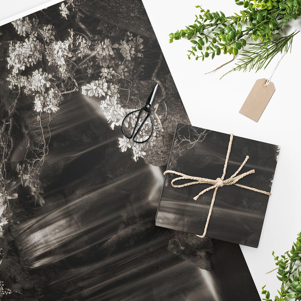 Thumbnail: CAG Online Wrapping Paper - Calm Before the Storm by Debbie Queenin