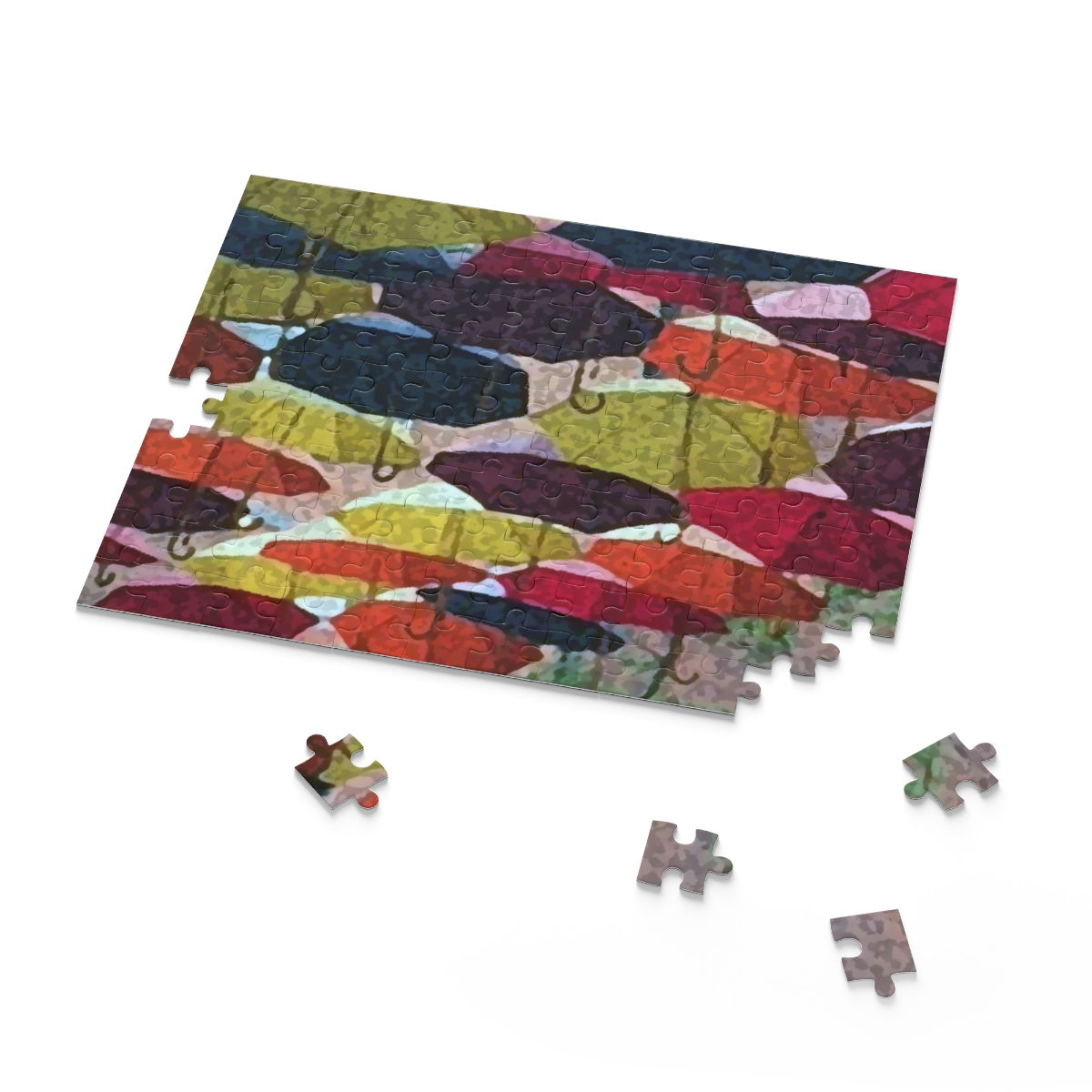 CAG Online Puzzles - Umbrellas by Ann Calandro