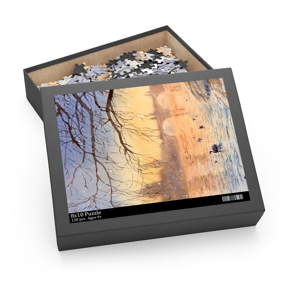 Thumbnail: CAG Online Puzzles - Prague Landscape by Maria Yugai