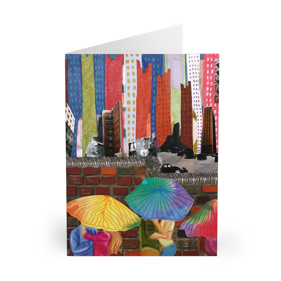 CAG Online Greeting Cards - Rain & Kisses by Ann Calandro