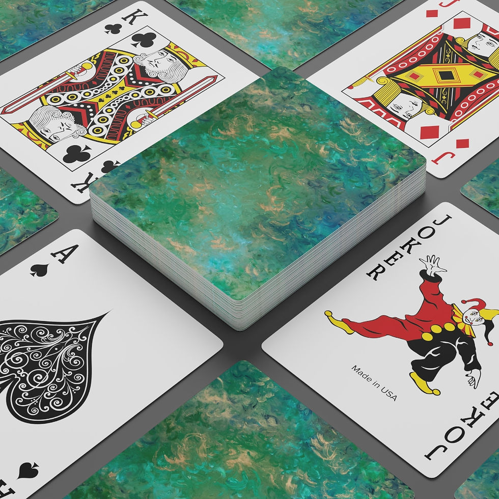 Thumbnail: CAG Online Custom Poker Cards - Anahata I by Rajul Shah