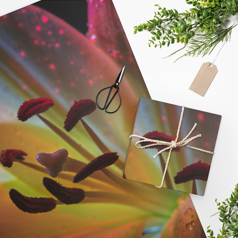 Thumbnail: CAG Online Wrapping Paper - Dreaming of You by F.M. Kearney